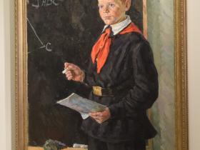 Бутов А.И. "Шестиклассник" (1959 г., холст, масло. Из собрания Национального музея Республики Марий Эл им. Т. Евсеева) Бутов А.И. "Шестиклассник" (1959 г., холст, масло. Из собрания Национального музея Республики Марий Эл им. Т. Евсеева)