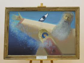 Дубников А. М. - "Ой, ты, гой еси, Садко" (1994 г., холст, масло)